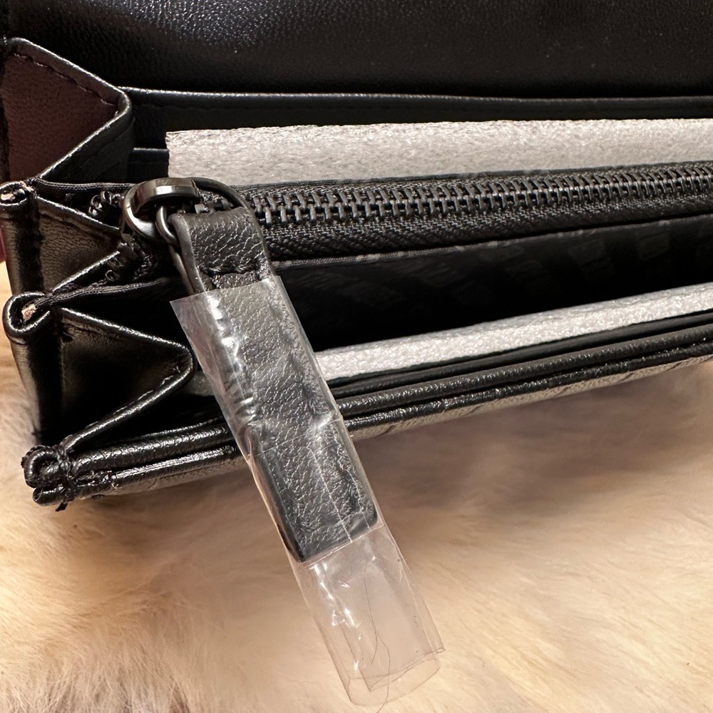 Steve Madden Black long Wallet NWT - Picture 5 of 7